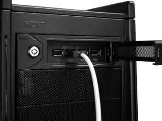port USB hub installs easily in your desktops empty 5.25 optical 