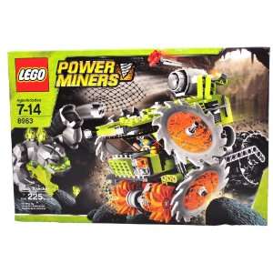  Lego Power Miners Series Set #8963   ROCK WRECKER with Yellow Rock 