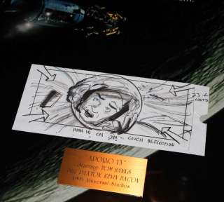   Gus Grissom haunting themthe board is marked up in ink with white