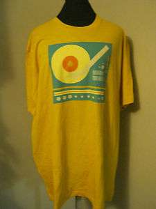 new Old Navy retro turn table t shirt xxl pop culture record player 