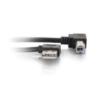 Cables To Go 28111 3m USB 2.0 Right Angle Type A/B Male Cable Black 9 
