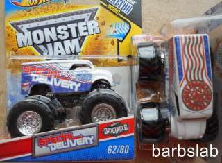   Monster Jam #62 Special Delivery monster truck 1/64 from J case  