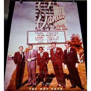    The Rat Pack Sands Hotel Las Vegas Poster 