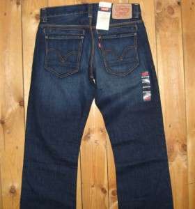 Levis $64 Mens 527 Premium Boot Cut Rare Jeans #0001  