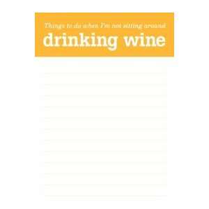 Notepad Drinking Wine   14300