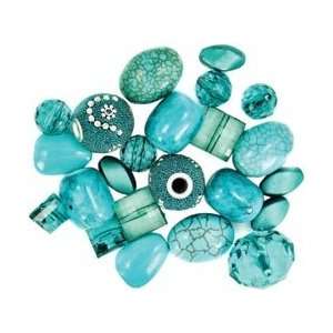  Jesse James Des Elements Beads Aquarius; 3 Items/Order 