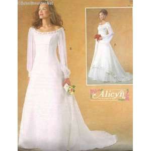 McCalls Alicyn Exclusive Empire Bridal Dress Size CCD 10 