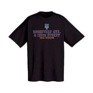 New York Mets Youth Intersection Stadium T shirt by Majestic Athletic 