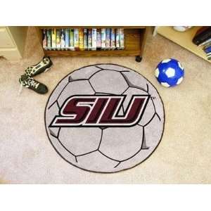  Southern Illinois University Soccer Ball Rug Furniture 