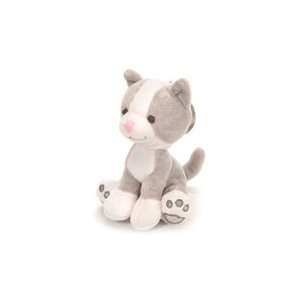  Gray Cat Keychain 3 Inch Plush Animal by Wild Republic Toys & Games