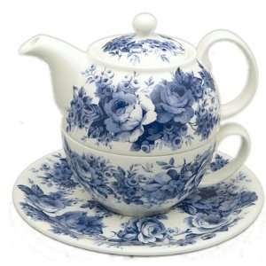  Roy Kirkham English Chintz Tea For One Set Patio, Lawn & Garden