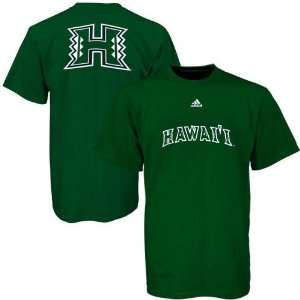    adidas Hawaii Warriors Green Prime Time T shirt