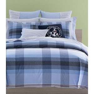  Tommy Hilfiger Bedding, Heritage Stripe Blue Queen Sheet 