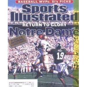  Maurice Stovall autographed Sports Illustrated Magazine 