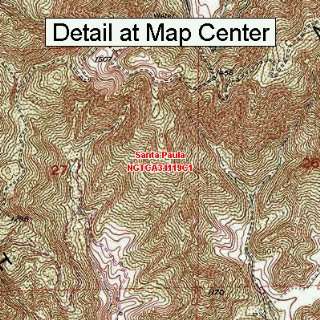   Map   Santa Paula, California (Folded/Waterproof)