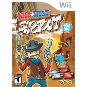 com Popular Zoo Games Inc Wii Wild West Shootout Game Fabulously Fun 