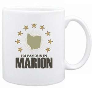 New  I Am Famous In Marion  Ohio Mug Usa City 