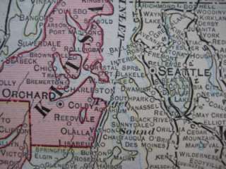 map was published in 1903. It is an original , authentic antique map 