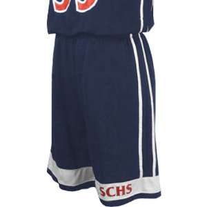 Intensity Youth Low Post Basketball Shorts NAVY/WHITE (SHORT ONLY) YS