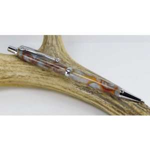 Molten Metal Acrylic Slimline Pencil Pen With a Chrome 