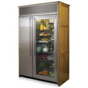  36SS SGX 23 cu.ft Built In Side by Side Refrigerator with 