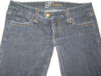 Frankie B Jeans Flap Pockets Low Rise Boot Stretch Sz 4  