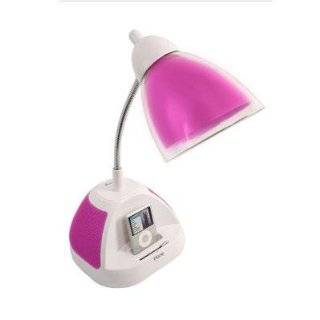  , Inc. iHL12 87 iHome Orbit 1 Light Pink Desk Lamp