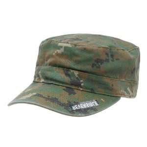   WOODLAND DIGITAL CAMO FLAT TOP HAT CAP CAPS 