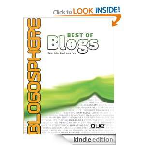 Blogosphere Best of Blogs Adrienne Crew, Peter Kuhns  