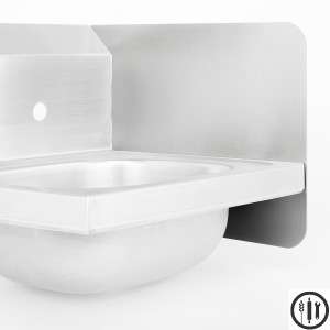 Wall Mount S/S Splash Guard For Hand Sink   15 x 12  