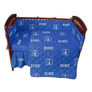 Duke Blue Devils NCAA Baby Crib Set (White)  Sports 