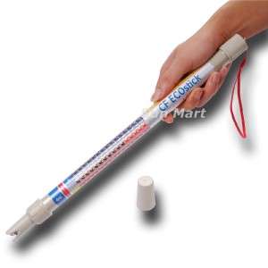 3in1 Waterproof EC CF TDS ppm Meter Tester 42cm Stick  