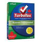 TurboTax Business Incorporated 2011 2012 Canadian version  NEW 