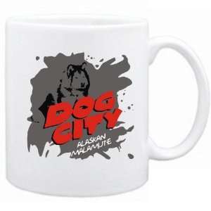    New  Dog City  Alaskan Malamute  Mug Dog