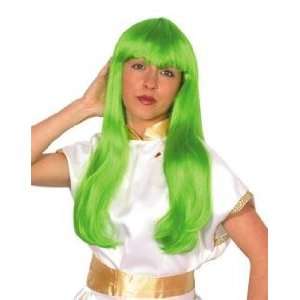 Pams Famous Lady Wig  Cher Lime Green Toys & Games