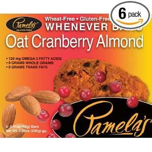   Bars Oat Cranberry Almond, 5 Count Box, 7.05 Ounce (Pack of 6