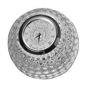  Long Beach State   Golf Ball Clock   Silver Sports 