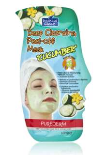 PUREDERM Deep Cleansing Facial Peel off Mask   Cucumber  