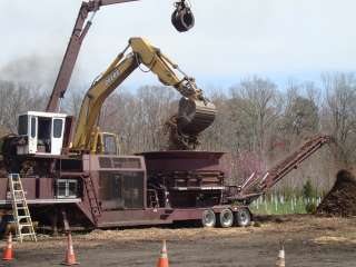 solution for recycling tub grinder used for sale Cat 3412 1000hp 