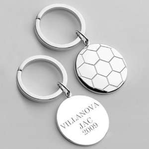    Villanova University Soccer Sports Key Ring