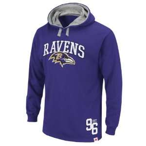 Baltimore Ravens Go Long Thermal Hooded Sweatshirt  Sports 