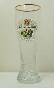AKTIEN BRAUEREI German BEER GLASS   Collectible/Rare  