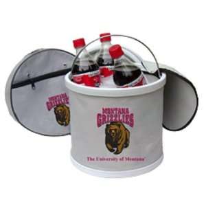  Montana Grizzlies Folding Ice Bucket Cooler Sports 