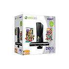 Microsoft Xbox 360 Slim Kinect Holiday Bundle 250 GB Black Console 