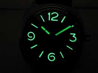 Hand Crafted Military Style Watch 3646   Swiss ETA 6497 6498 Diver 