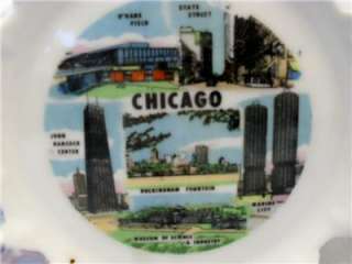 Vintage City of Chicago Souvenir Plate  