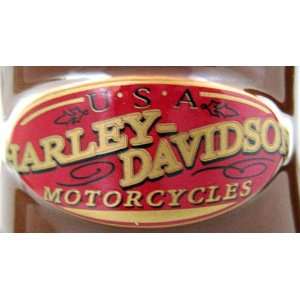 Official Licensed Harley Davidson U.S.A. Motorcycles Cigar Label Brown 