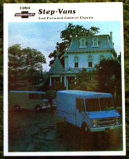 1969 Chevrolet Step Vans Brochure 69  