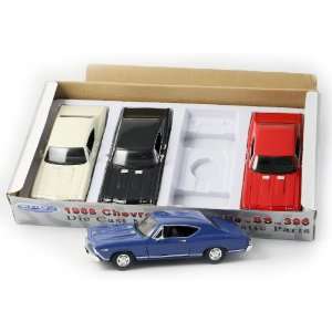  124 1968 Chevrolet Chevelle SS 396 (4 Car Set) Toys 