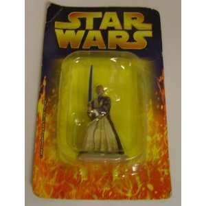  STAR WARS   Obi Wan Kenobi Collectable Metal Figure Toys 